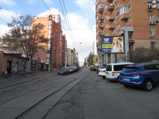 Фото рекламної площини за адресою Дмитрівська, 64