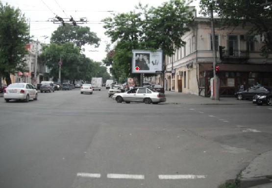 Фото рекламной плоскости по адресу Б.Арнаутская ул., - Ришельевская ул., 60