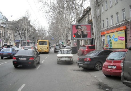 Фото рекламной плоскости по адресу Ришельевская ул., 32 А1