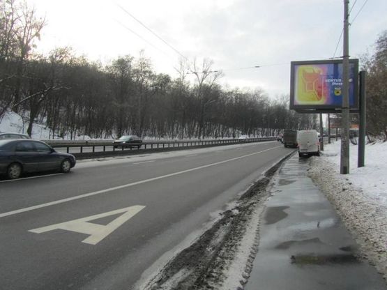 Фото рекламной плоскости по адресу Телиги О. ул. 500 м от Подольского моста в центр
