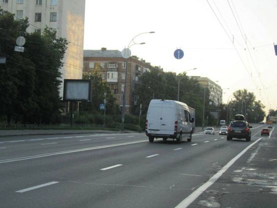 Фото рекламної площини за адресою Лобановского 51, к Демиевской пл