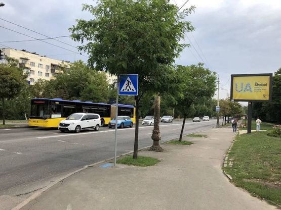 Фото рекламной плоскости по адресу Голосеевский пр.,112 к Демиевской пл