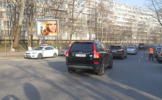 Фото рекламной плоскости по адресу Ул.ЩорСа,35/перСечение С Переулком ЩорСа (А1) СКРОЛЛЕР Напр Б Л Українки