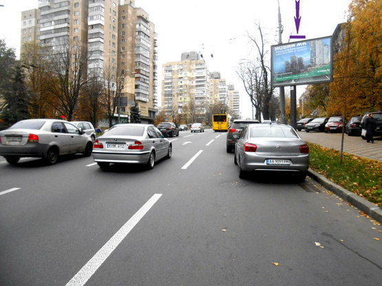 Фото рекламной плоскости по адресу пр. Повітрофлотський, 12/6