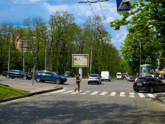 Фото рекламной плоскости по адресу пр-т. Д. Яворницького - вул. Володимира Вернадського, роллер 4х3/пр. К. Маркса - ул. Дзержинского, роллер 4х3