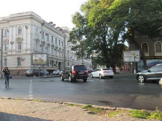 Фото рекламної площини за адресою ул.Пантелеймоновская, 19 - пер.Привокзальный (управление Ж/Д)