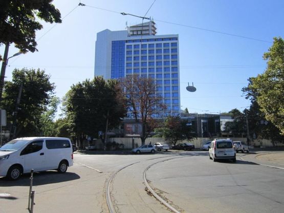 Фото рекламной плоскости по адресу ул. Пионерская, 32 - Французский бульвар