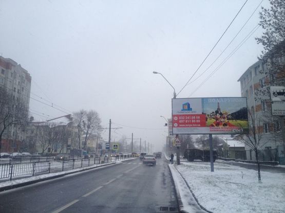 Фото рекламной плоскости по адресу вул. Кн. Ольги 35