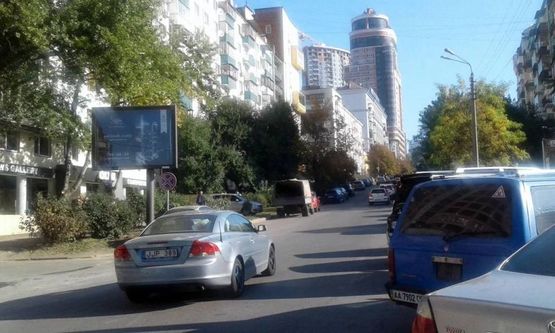 Фото рекламной плоскости по адресу вул Володимира/Либідська,16/на вул.В Васильківська,вул.Є Коновальця,б-р Л.Українки (А1) СКРОЛЕР