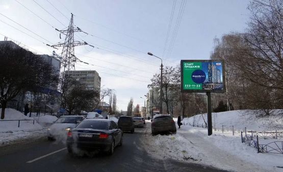Фото рекламной плоскости по адресу вул.Генерала Шаповала (Механизаторов)-100м до вул.Соломянська/Євролаб (А7) СКРОЛЕР
