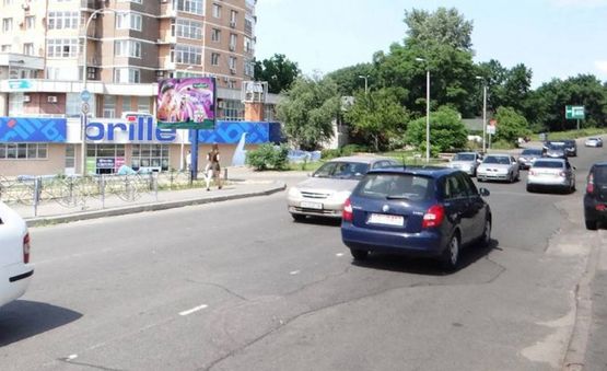 Фото рекламной плоскости по адресу Уманська/на Воздухофлотський пр-т (для ВИНИЛА) (В) СКРОЛЛЕР