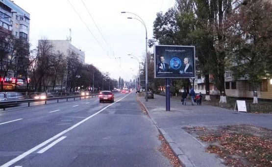Фото рекламної площини за адресою Чоколівський б-р,18/напр.на пл.Космонавтів,Караваєві Дачи,вул.О Телігі (А2) СКРОЛЕР