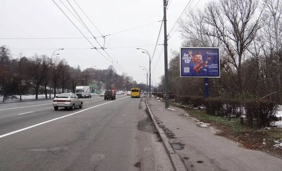 Фото рекламной плоскости по адресу пр-т Лобановського (Краснозвездный) /300м до вул.Кайсарова/на вул.Зеленогорська (А2) СКРОЛЕР