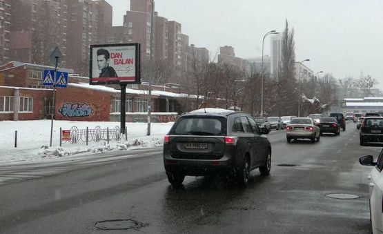 Фото рекламної площини за адресою вул.Казимира Малевича 86Д (Боженко)/база автозвука-на Либідську пл (В) СКРОЛЛЕР