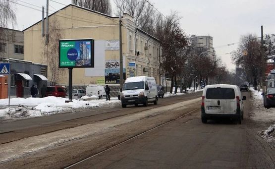 Фото рекламной плоскости по адресу вул.Кирилівська 60/ на В.Вал,Поділ (В1) СКРОЛЕР