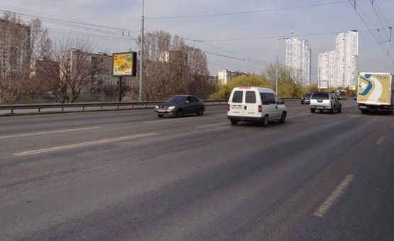 Фото рекламной плоскости по адресу пр-т Соборності (Воссоединения)/ринок Березняки,МакДональдс-на Дарницьку пл (В) СКРОЛЕР