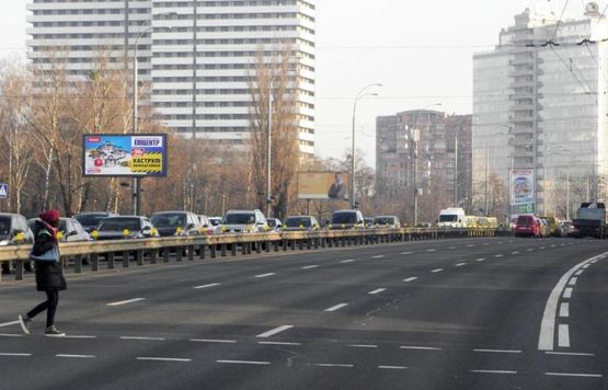 Фото рекламной плоскости по адресу пр-т Глушкова 6-Б/НВЦ - на вул.Васильківська,Голосіївський пр-т (В4) СКРОЛЛЕР
