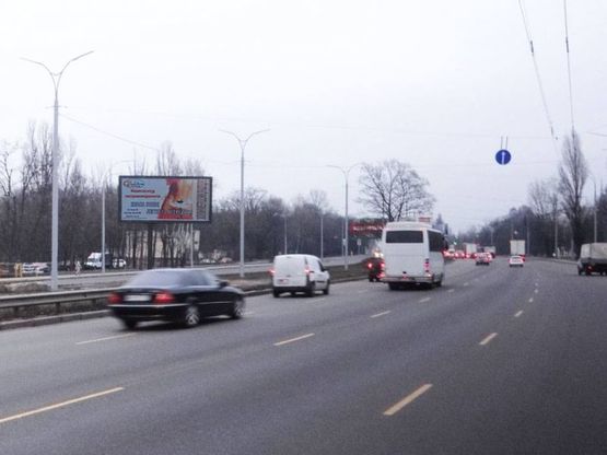 Фото рекламной плоскости по адресу Заболотного/пов.на вул.Метеорогічна-на Одеську пл.,Кільцева дорога (А3) (розподілювач) СКРОЛЛЕР