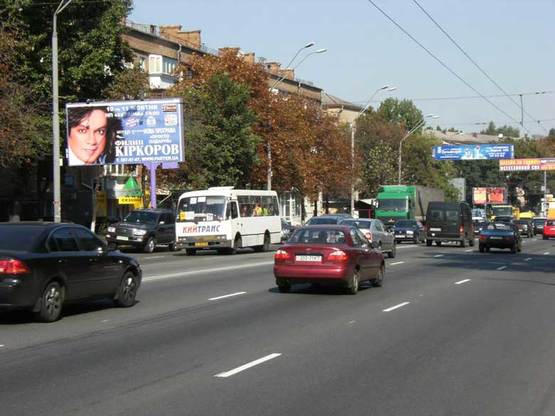 Фото рекламної площини за адресою ул. Телиги,9 направление Дорогожичи