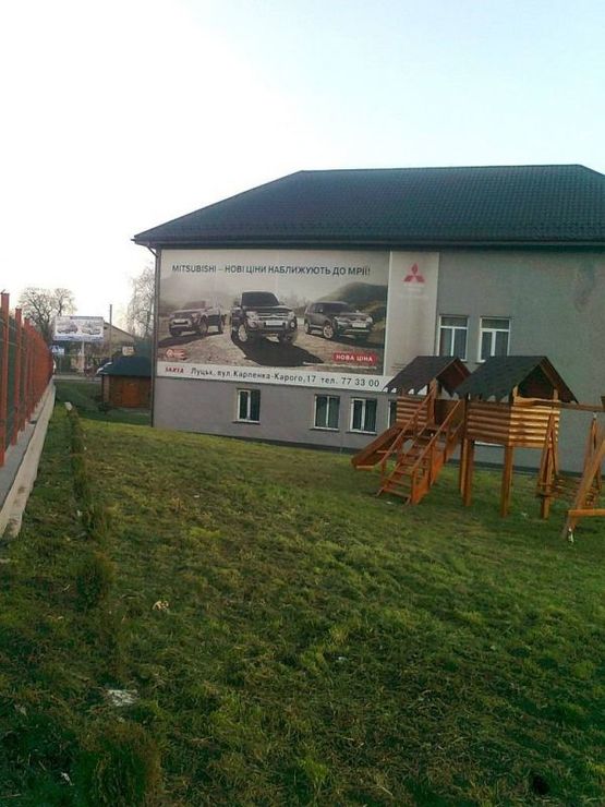 Фото рекламной плоскости по адресу вул. Фещака, 1А