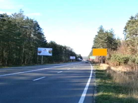 Фото рекламної площини за адресою Км 4+100 от  ул. Генерала Наумова, направление из Киева, Трасса Ирпень-Киев