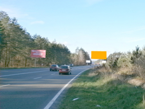 Фото рекламної площини за адресою Км 3+700 от  ул. Генерала Наумова, направление из Киева , Трасса Ирпень-Киев