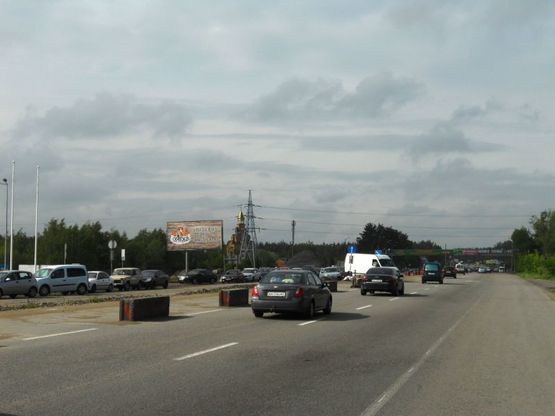 Фото рекламной плоскости по адресу с. Віта-Поштова, траса М-05 Київ-Одеса, км 21+610 ліво