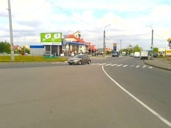 Фото рекламної площини за адресою Львовское шоссе ул., 38, АЗС "ANP" (перед гостиннично-ресторанным комплексом "Шотландія")