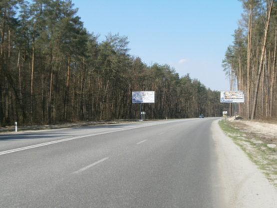 Фото рекламної площини за адресою Км 1+150 от  ул. Генерала Наумова, направление из Киева, Трасса Ирпень-Киев