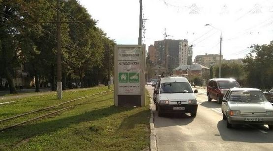 Фото рекламной плоскости по адресу Пирогова 53