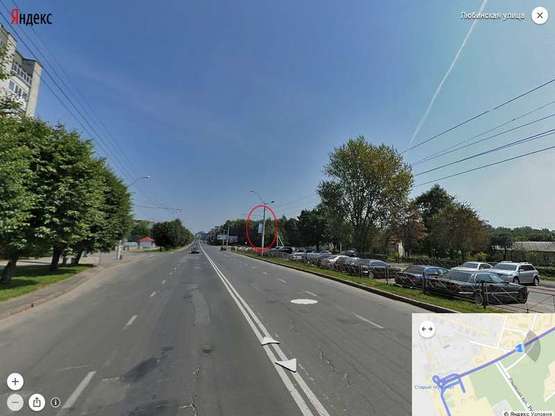 Фото рекламной плоскости по адресу вул. Любінська (ліва сторона) - від/до Аеропорту