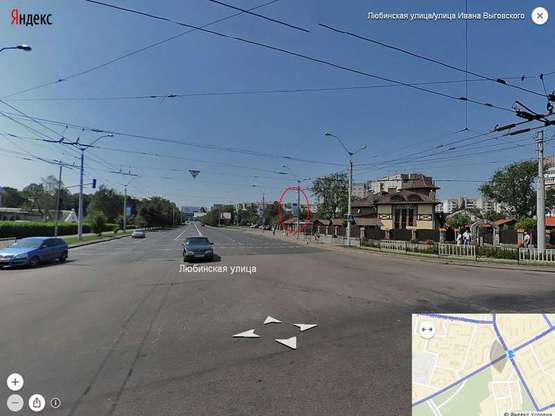 Фото рекламної площини за адресою вул. Любінська (права сторона) - від/до Аеропорту