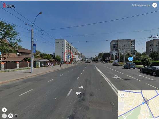 Фото рекламной плоскости по адресу вул. Любінська (права сторона) - від/до Аеропорту