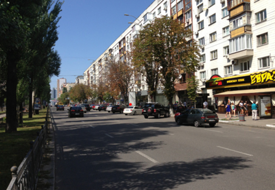 Фото рекламной плоскости по адресу Леси Украинки б-р - Кутузова ул.