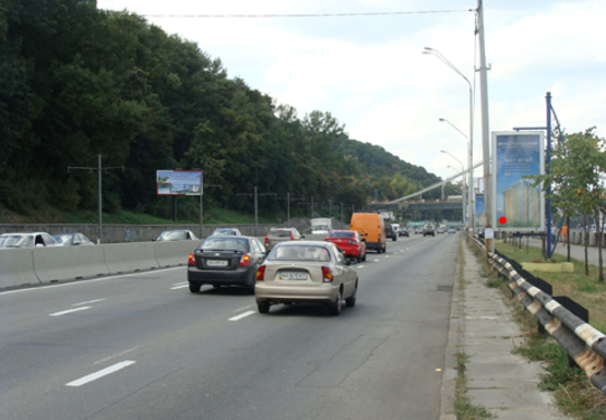 Фото рекламной плоскости по адресу Набережное шоссе (эл. опора № 19)