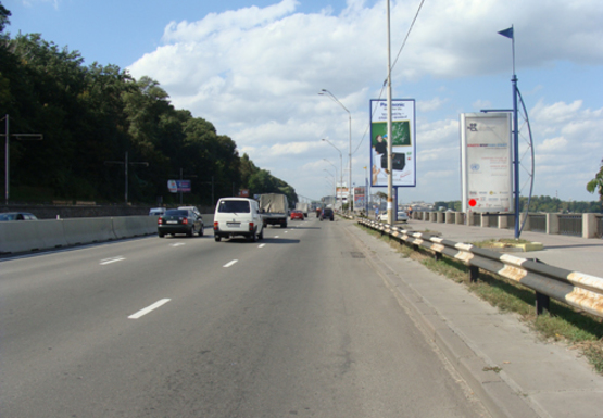 Фото рекламной плоскости по адресу Набережное шоссе (эл. опора № 38)