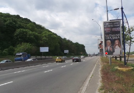 Фото рекламной плоскости по адресу Набережное шоссе (эл. опора № 47)