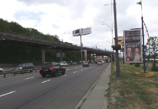 Фото рекламной плоскости по адресу Набережное шоссе (эл. опора № 82)