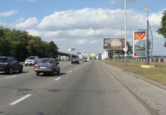 Фото рекламной плоскости по адресу Набережное шоссе (эл. опора № 87)