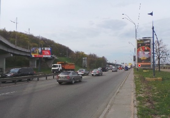 Фото рекламной плоскости по адресу Набережное шоссе (эл. опора № 88)