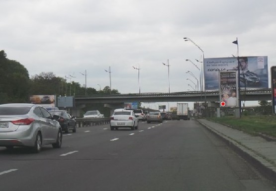 Фото рекламной плоскости по адресу Набережное шоссе (эл. опора № 90)