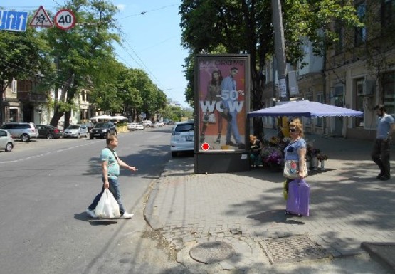 Фото рекламной плоскости по адресу Бунина ул.,23 - Екатерининская ул.