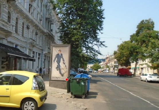 Фото рекламной плоскости по адресу Греческая ул., 23 - Екатерининская  ул.