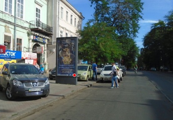 Фото рекламной плоскости по адресу Преображенская ул., 21