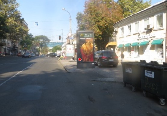 Фото рекламной плоскости по адресу Греческая - Екатерининская А