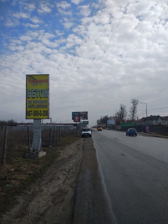 Фото рекламной плоскости по адресу c. Петрівське, траса  Київ-Бишів, Четверта від Києва, вул.