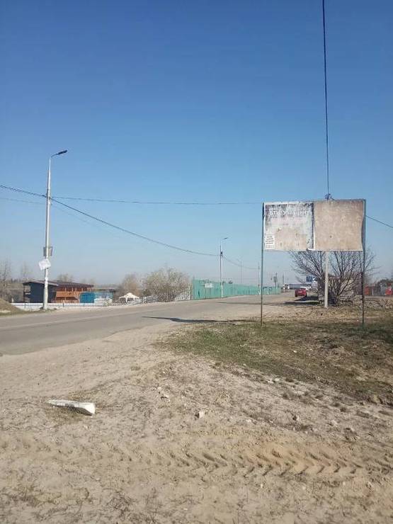 Фото рекламной плоскости по адресу Осещина