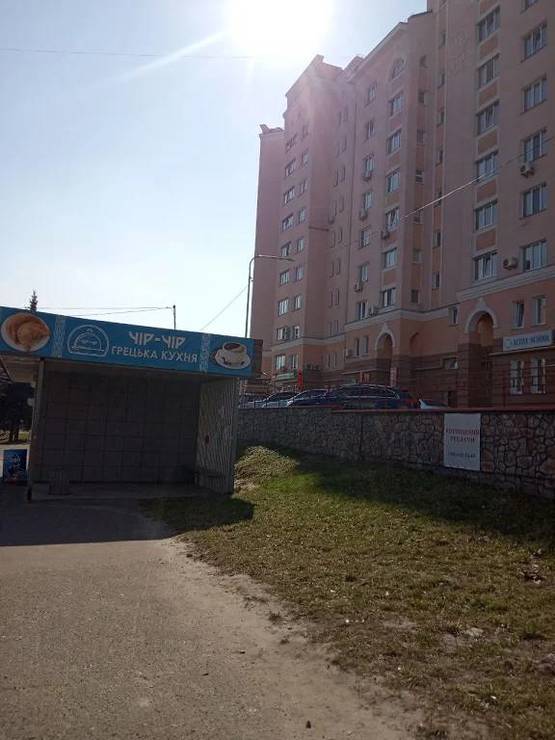 Фото рекламної площини за адресою Вышгород, Шевченко 6А (прав, остановка)