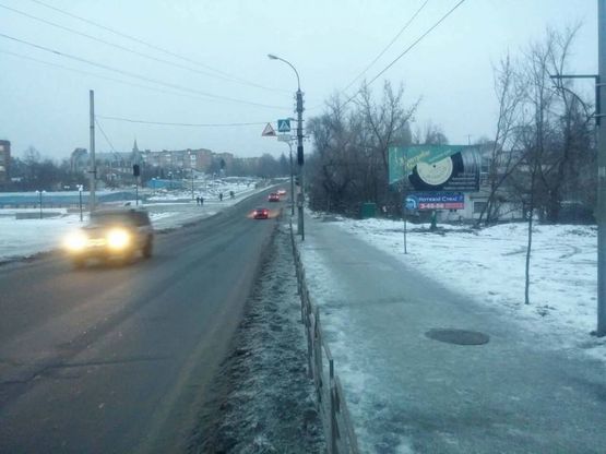 Фото рекламной плоскости по адресу ул.(Жовтневой революции) Незалежності,  24,  (Осташевская гребля) , сторона А