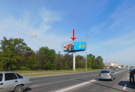 Фото рекламної площини за адресою Братиславская ул. 550 м от Лесного  пр-т